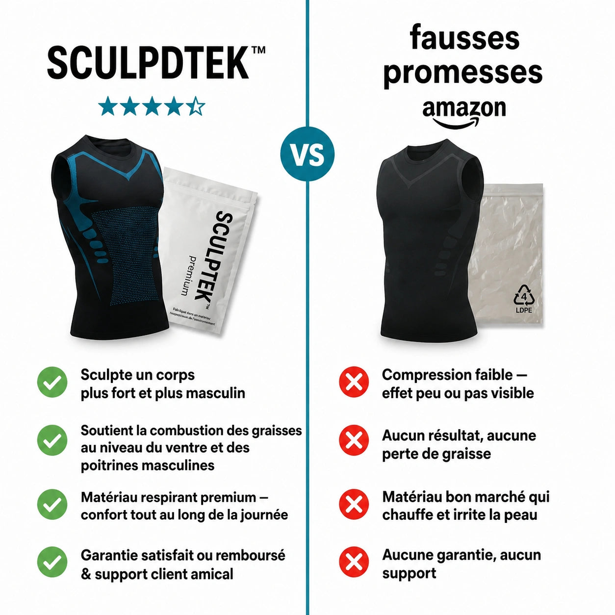 SCULPDTEK™ 4.0 | Enfin une journée où vous ne pensez plus à votre ventre.