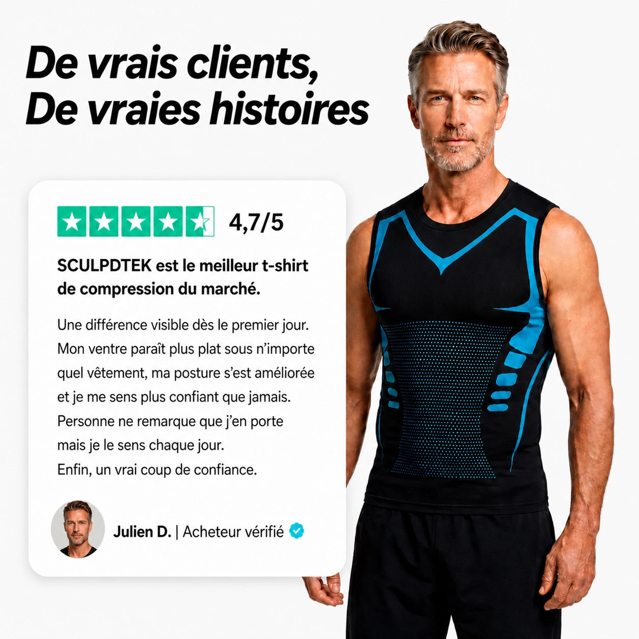SCULPDTEK™ 4.0 | Enfin une journée où vous ne pensez plus à votre ventre.